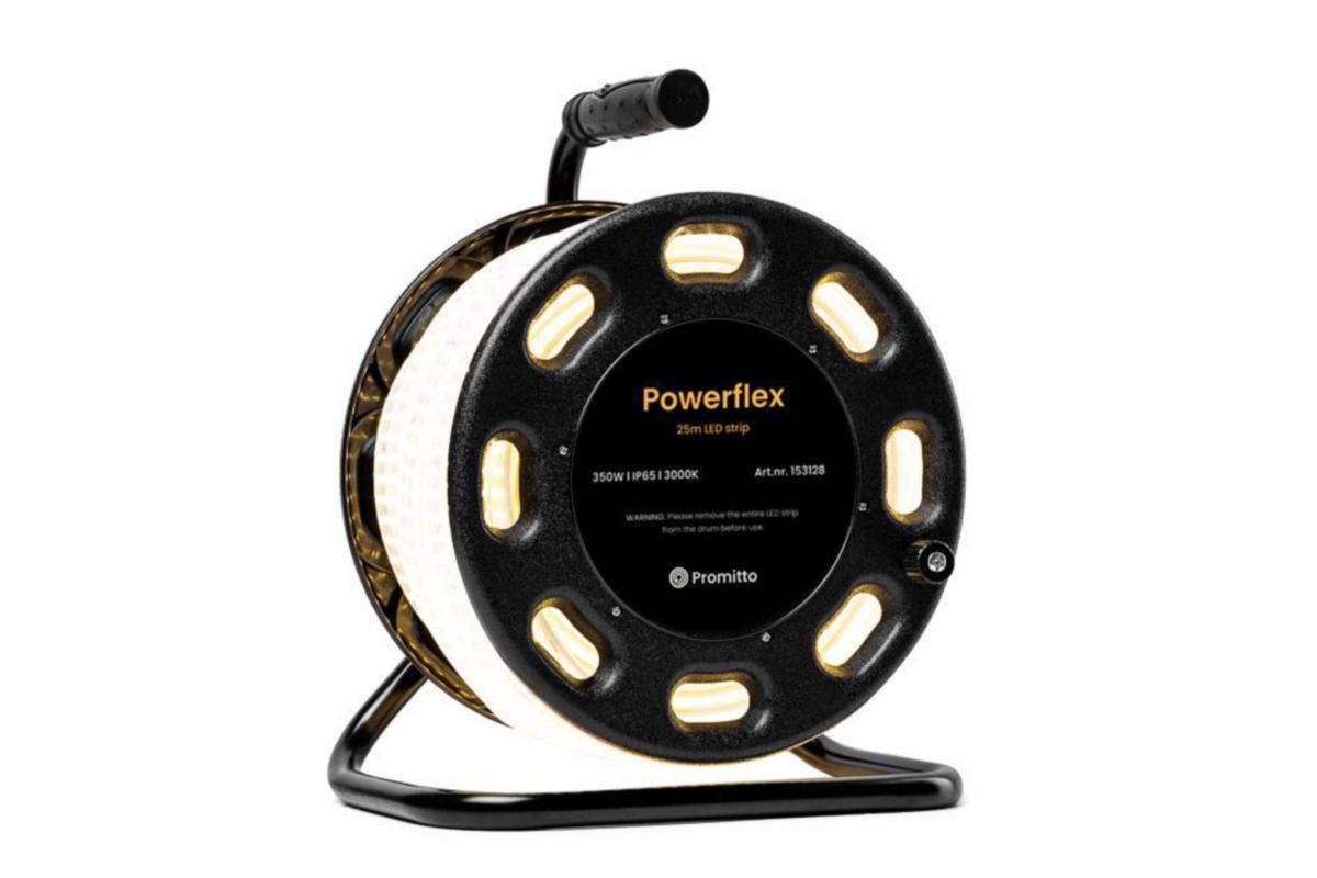 LedLight Stripe PowerFlex - Ledslange LED 3000K IP65 PowerFlex 25m