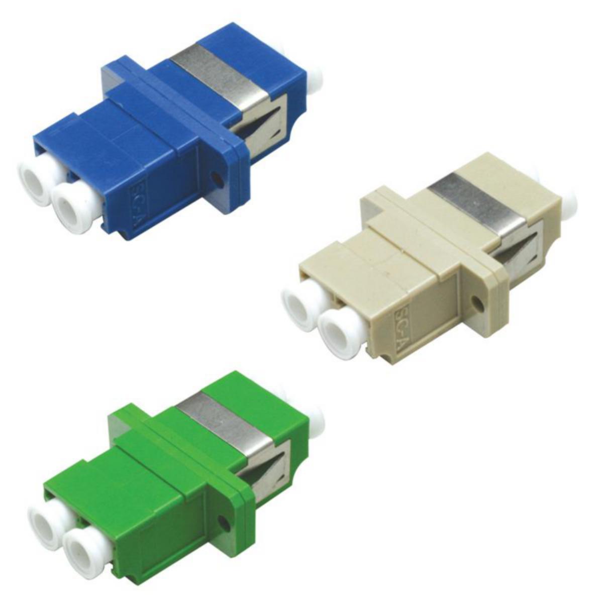 Fiberadapter Hexatronic Duplex - Fiberadapter LC-LC Duplex SM Adapter LC-LC Duplex SM