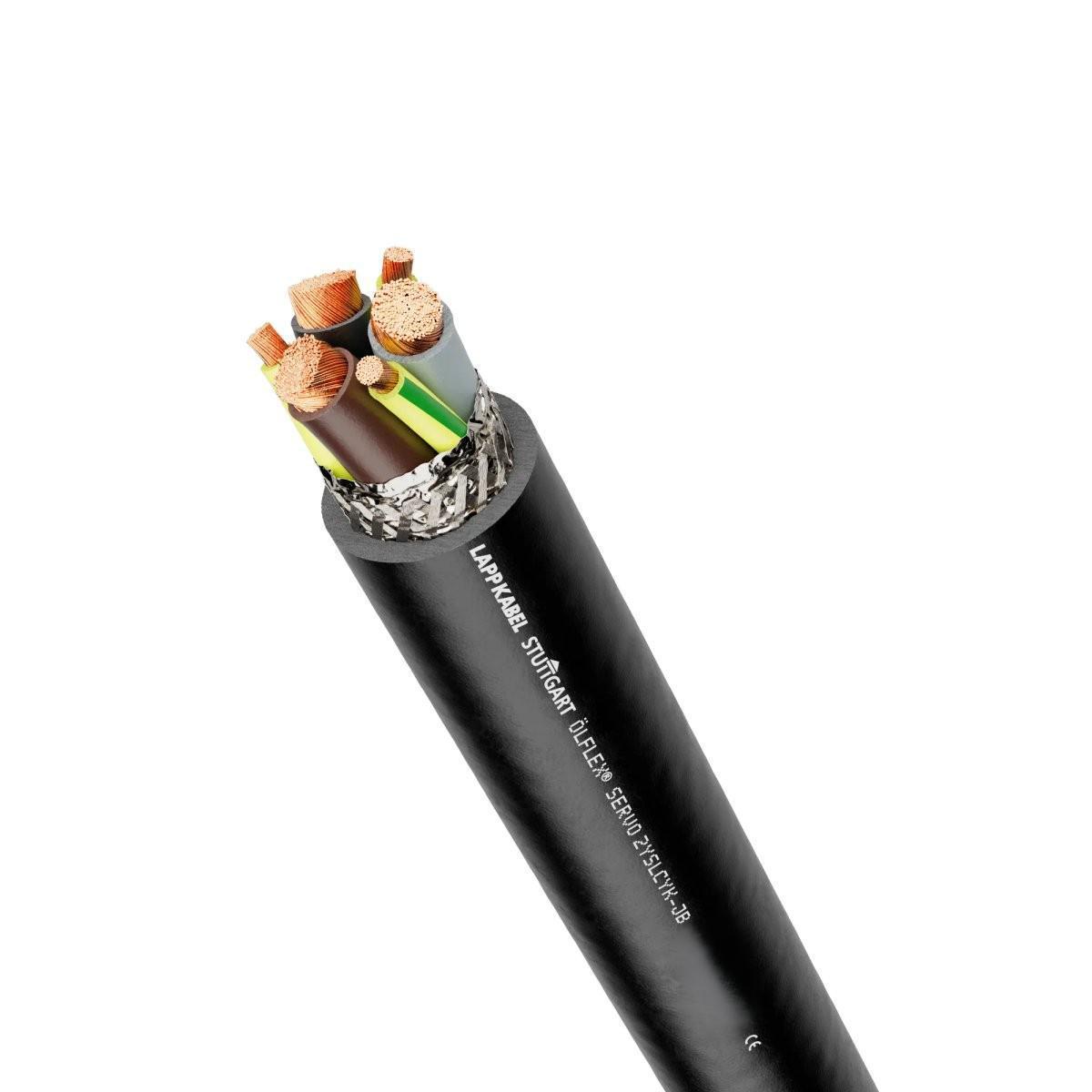 Ølflex Lapp 2YSLCK-JB Frekvensomformerkabel - ØLFLEX. 2YSLCYK-JB 3X16+3G2.5 EMC kabel m/symmetrisk skjerm