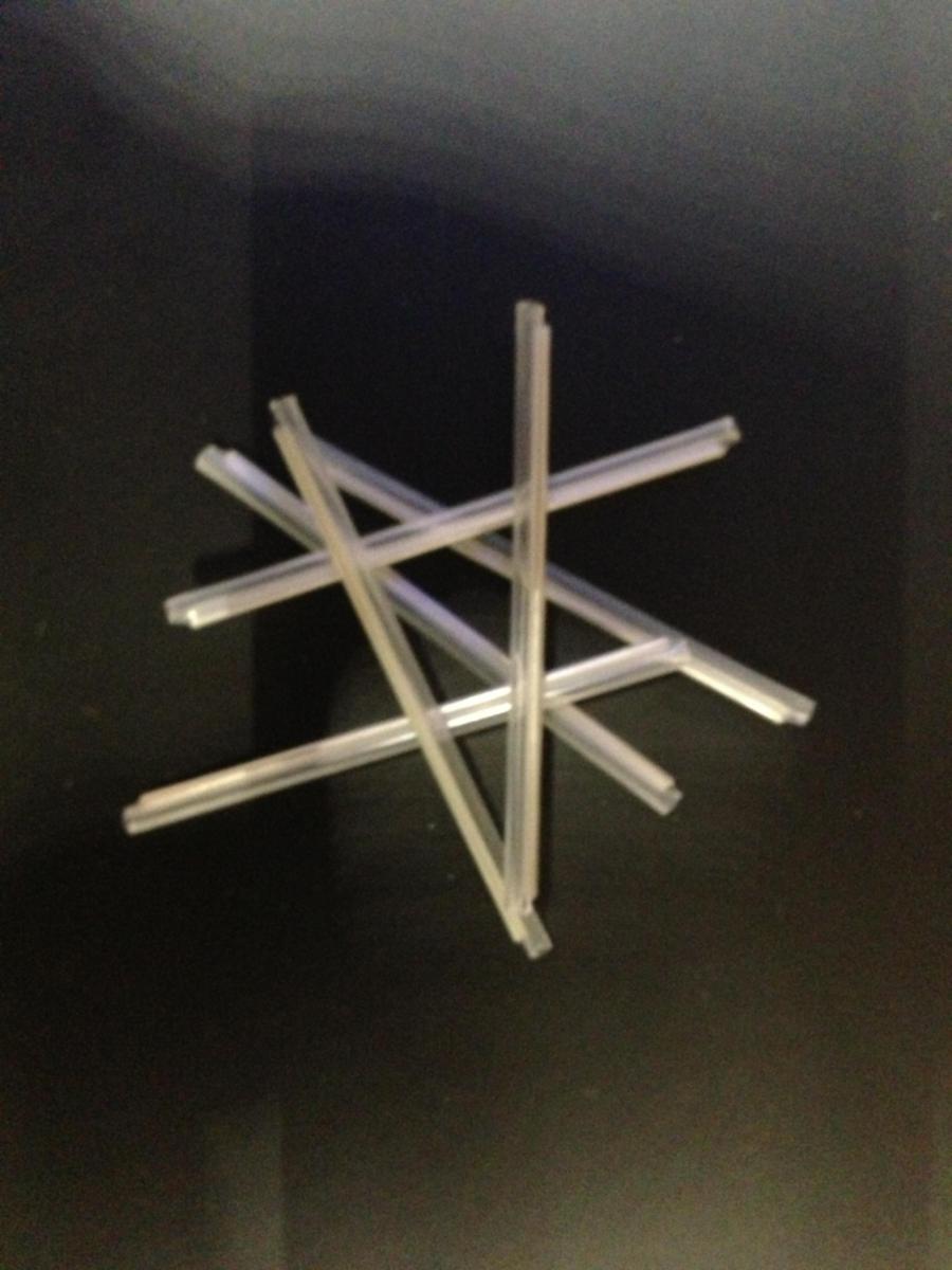 Skjøtehylse Hexatronic - Fiber Skjøtehylse L= 60mm 100 stk pr pk - 20880