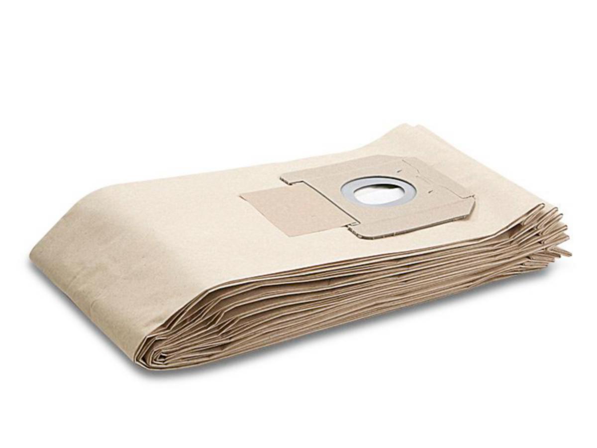 Filterpose papir f/ Kärcher NT611 - Filterpose papir for NT611 Karcher 69042080 5pk