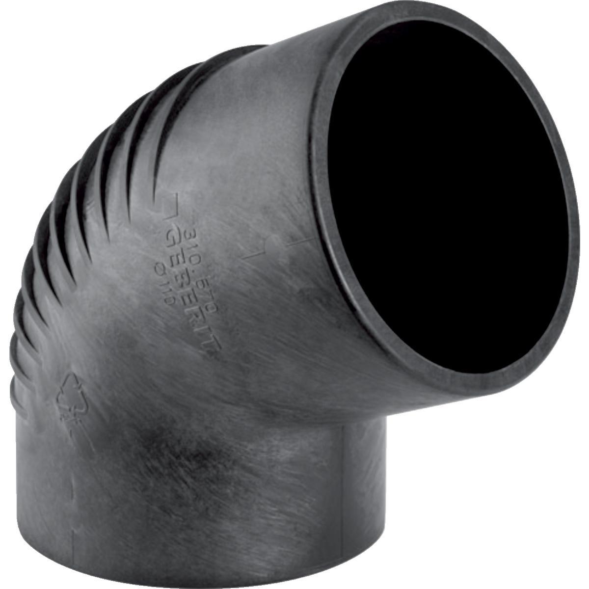 Bend 67°, Silent - 56 mm x 67° Silent bend 305.670.14.1