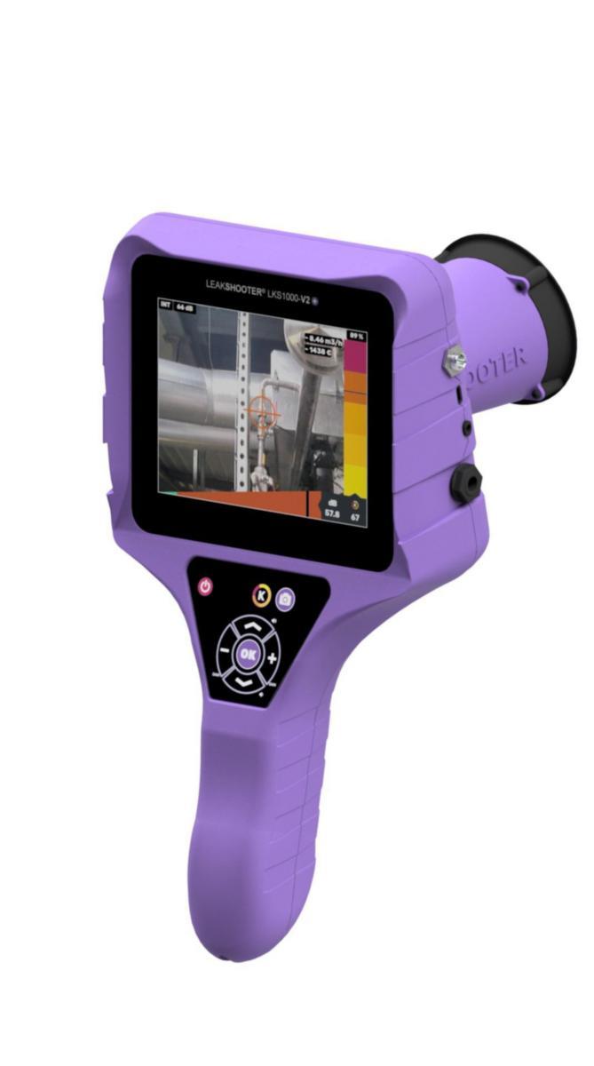 Lekkasjedetektor ELIT® LKS1000 - ELIT LKS1000 Lekkasjedetektor Ultrasonisk Visuell