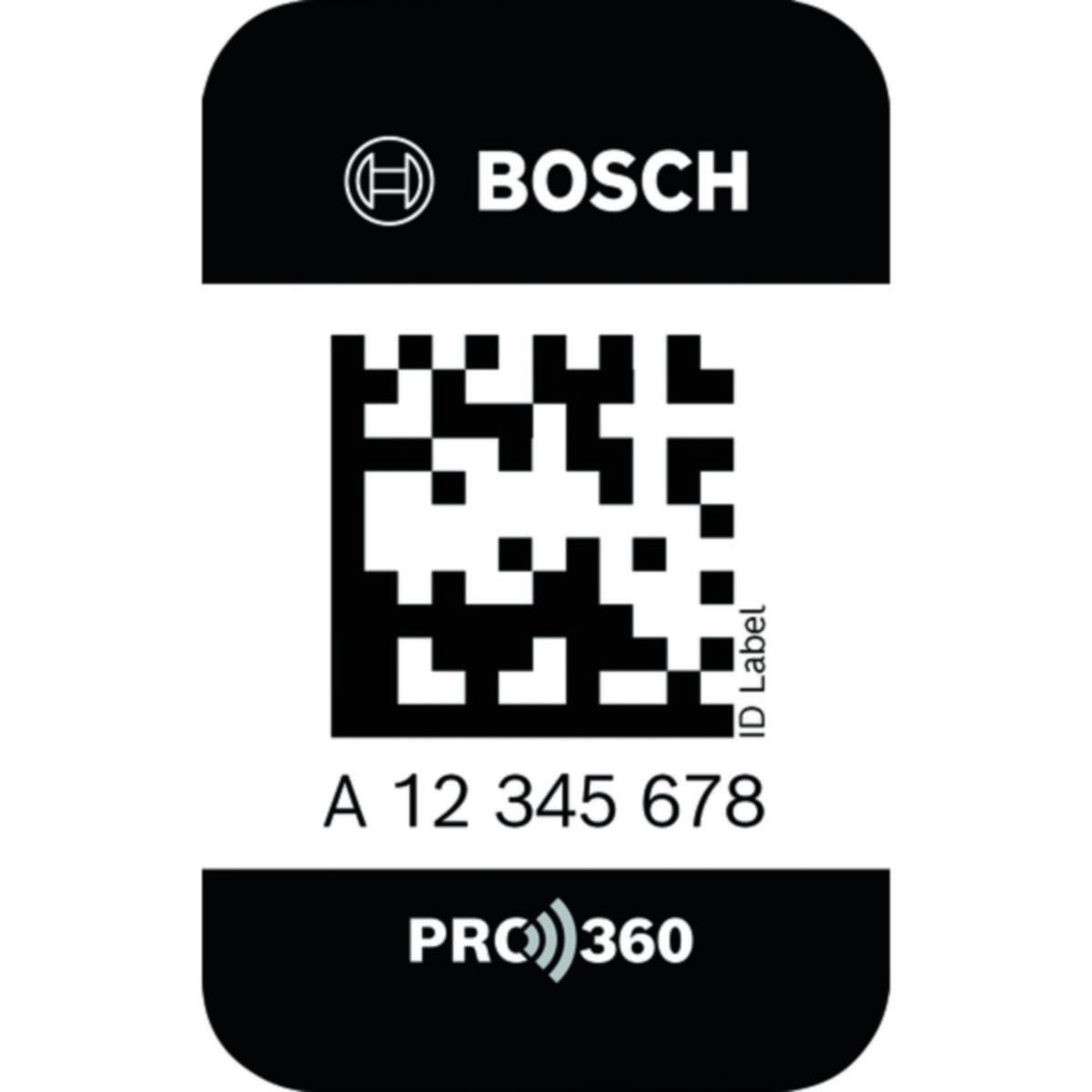 Etikett ID Bosch - Etikett ID Liten A50 Bosch 13x23mm Eske av 50 stk