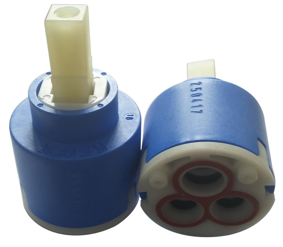 Keramisk innsats for Azur II servantkran, a-collection - A-coll. Azur Ker. innsats 40mm sats 40 mm f/servantkran Azur