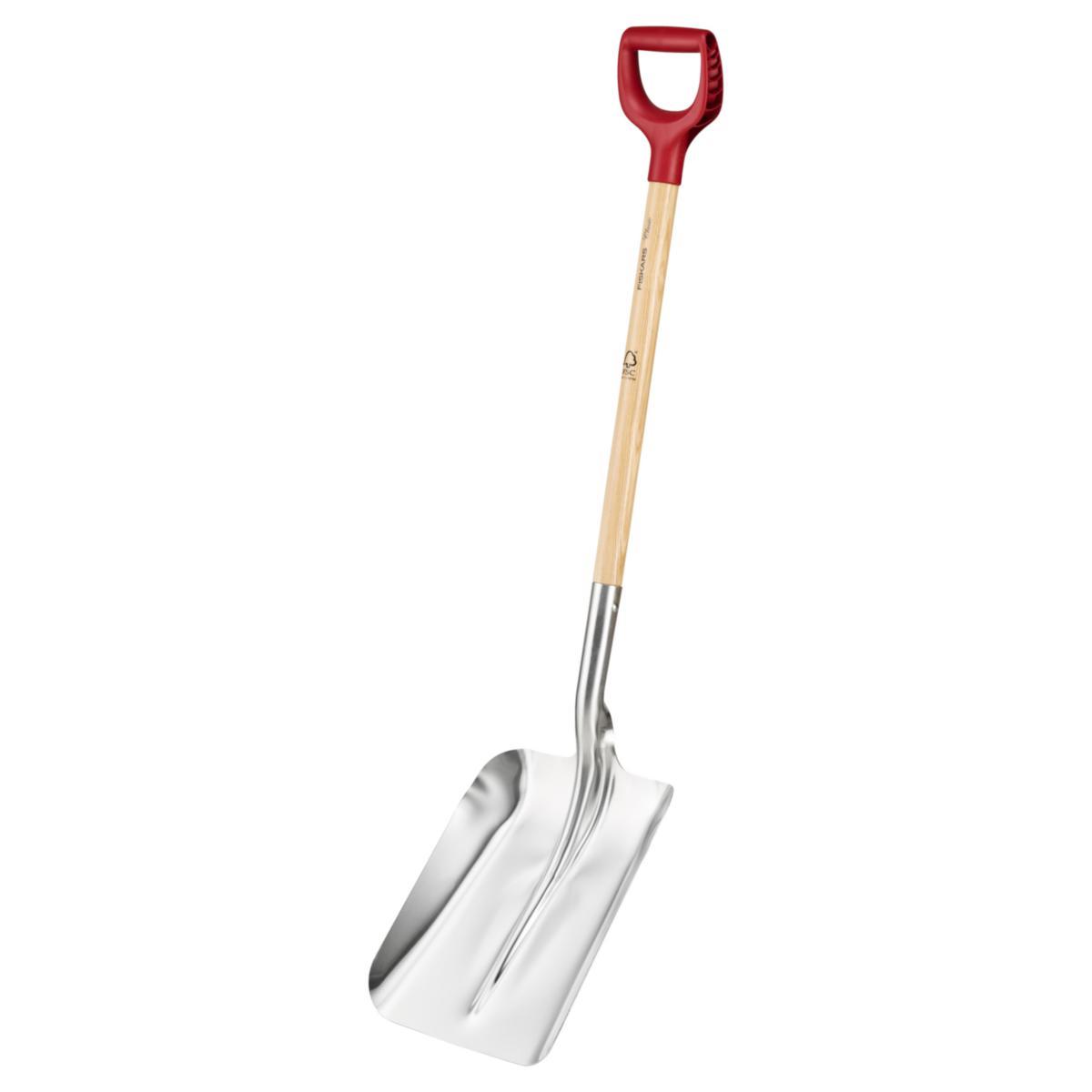 Snøskuffe Fiskars Classic - Snøskuffe Classic Fiskars 122cm aluminium