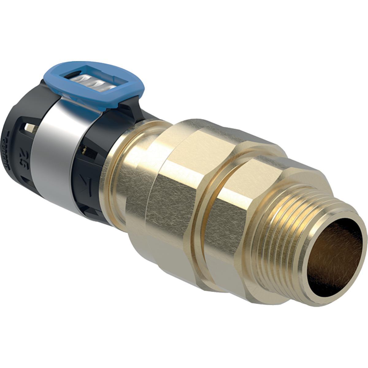 Union med utvendige gjenger FlowFit, Geberit - 32 x 11/4" x 1" FlowFit union 620.583.00.1