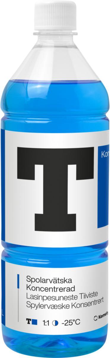Vindusspylervæske Kemetyl T-blå - Vindusspylervæske T-blå Kemetyl 1L konsentrat