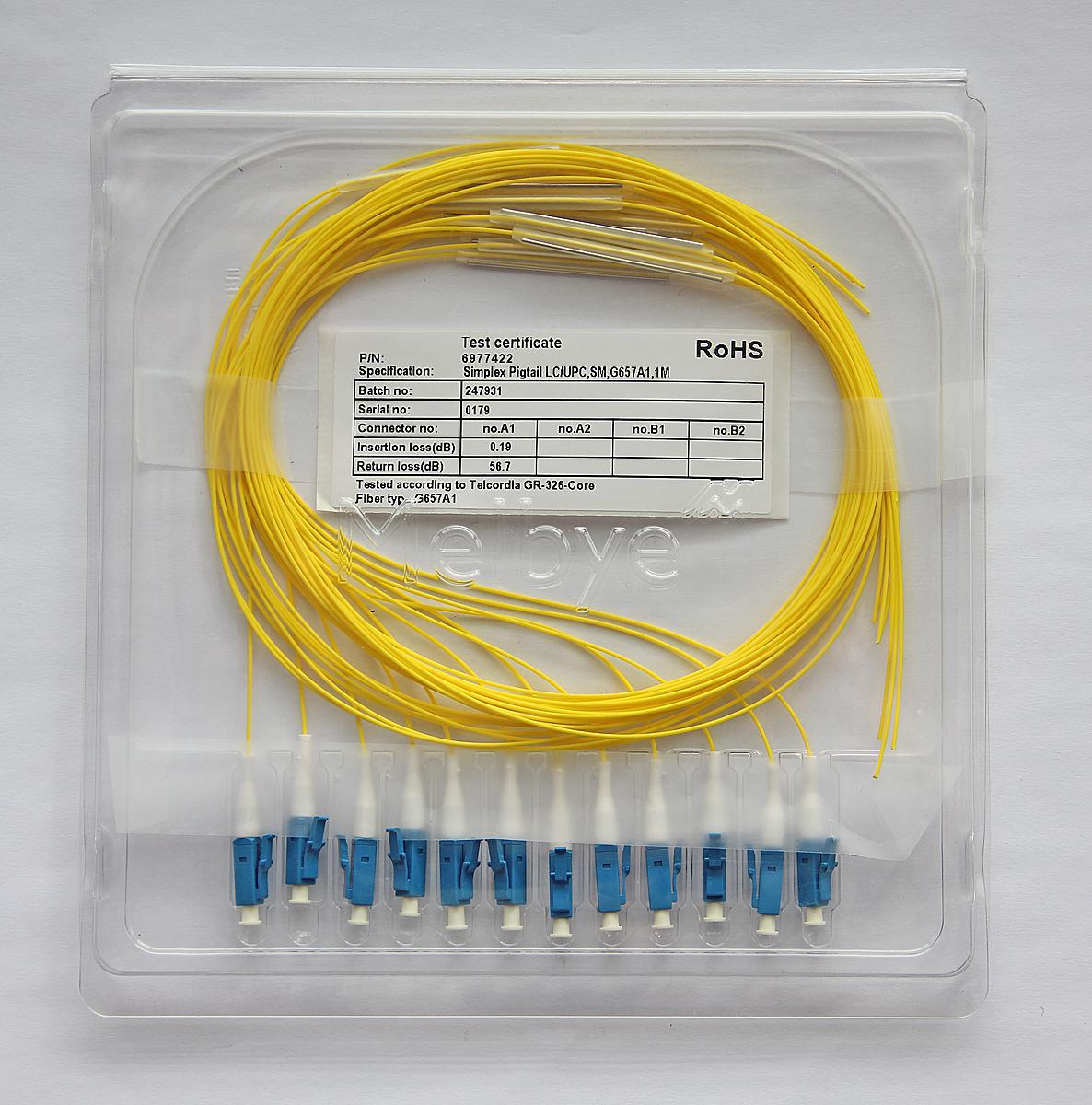 Fiberhale Melbye SM LC - Fiberhale SM LC/UPC 1m