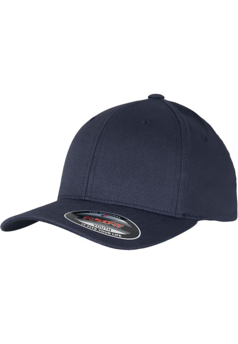 Caps Flexfit® Wooly Combed - Caps Flexfit Wooly Combed marine/mørk marine str L/XL