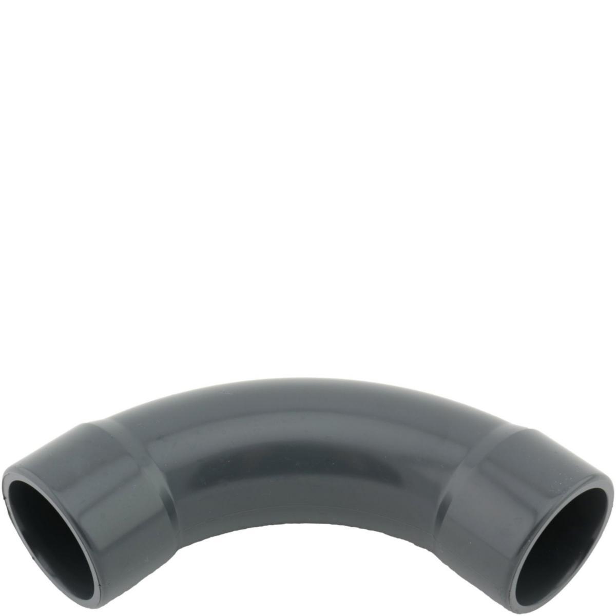 Bend 90° innvendig liming PVC, SIV - 20 mm x 90° PVC bend SIV020 innv. liming