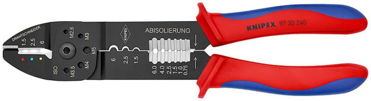 Presstang Knipex 9732 - Presstang 9732240 Knipex 0.5-6mm² uisol kabelsko