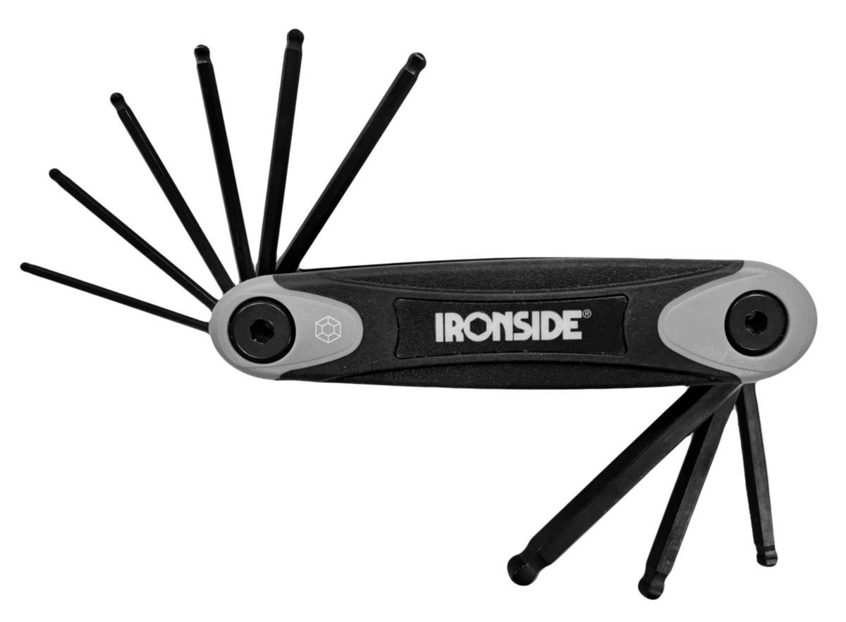 Foldesett Ironside Innvendig Sekskant, tommer - Foldesett Insex tommer Ironside 5/64-1/4" 114020