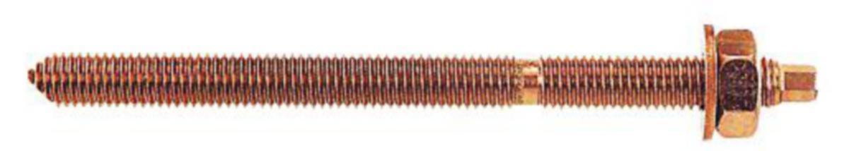 Ankerbolt fischer RGM A4 - Ankerbolt 12X160 A4 RGM syrefast skive og mutter