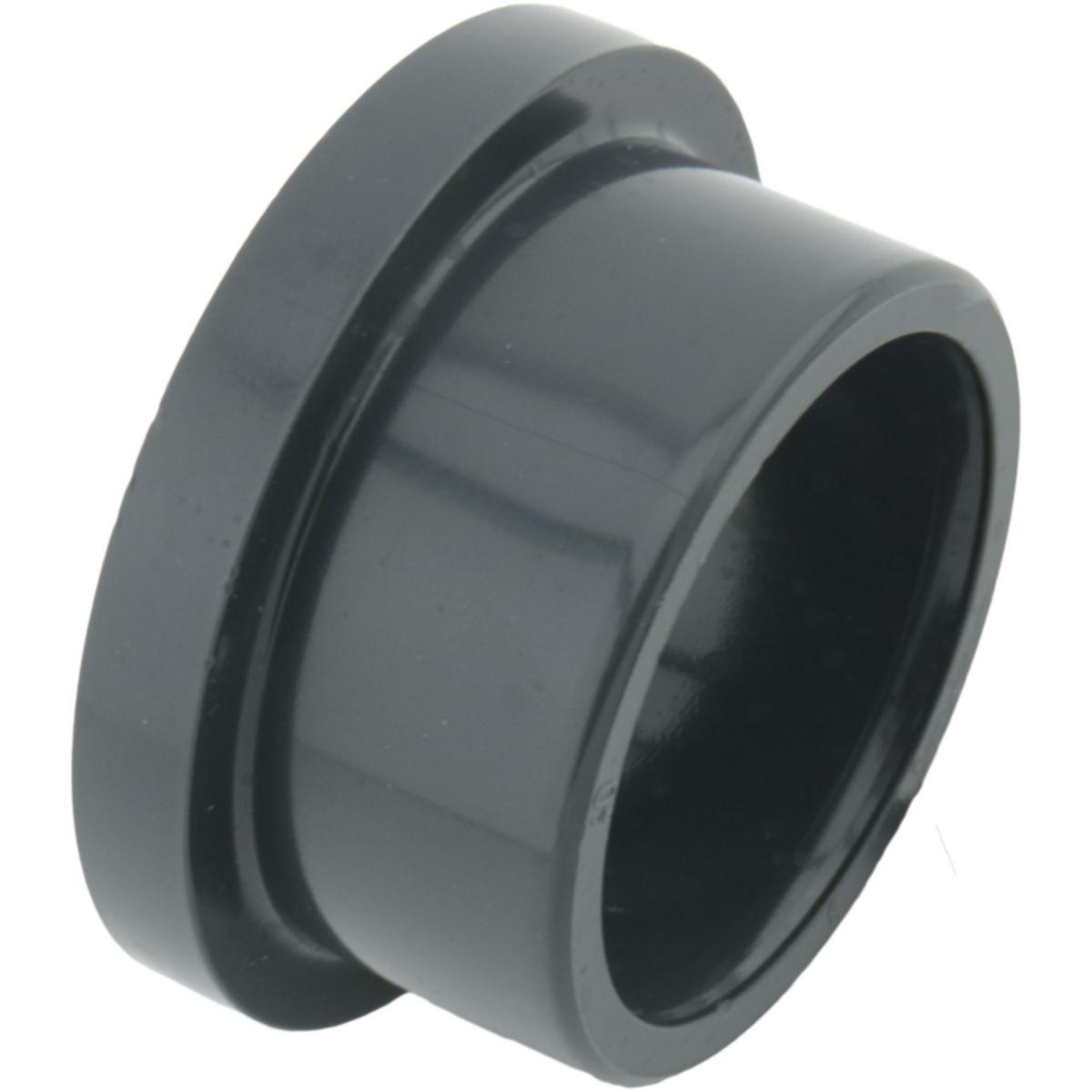 Krage for flat pakning innvendig liming PVC, QPV - 40 mm PVC krage f/flat pakning QPV