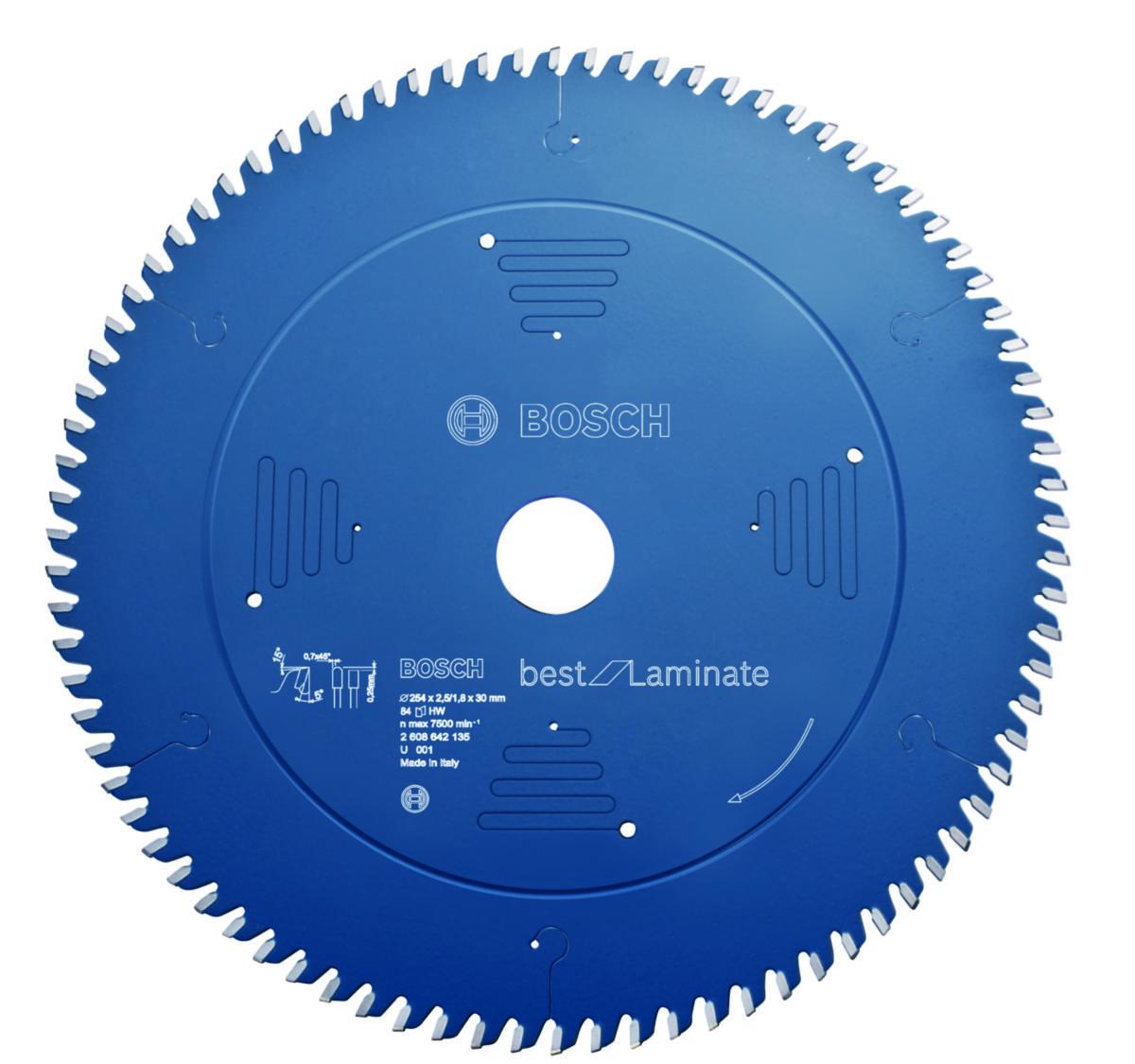 Sirkelsagblad Bosch Top Precision Laminat - Sirkelsagblad Best for Laminat Bosch Ø216X30X2.5mm. 60T