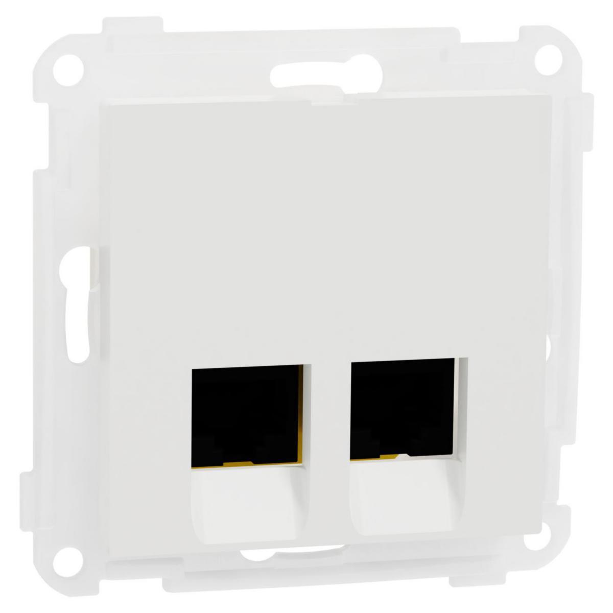 Modularuttak RS kat 6 UTP Elko - RS Modulæruttak 2x8 kat 6 UTP