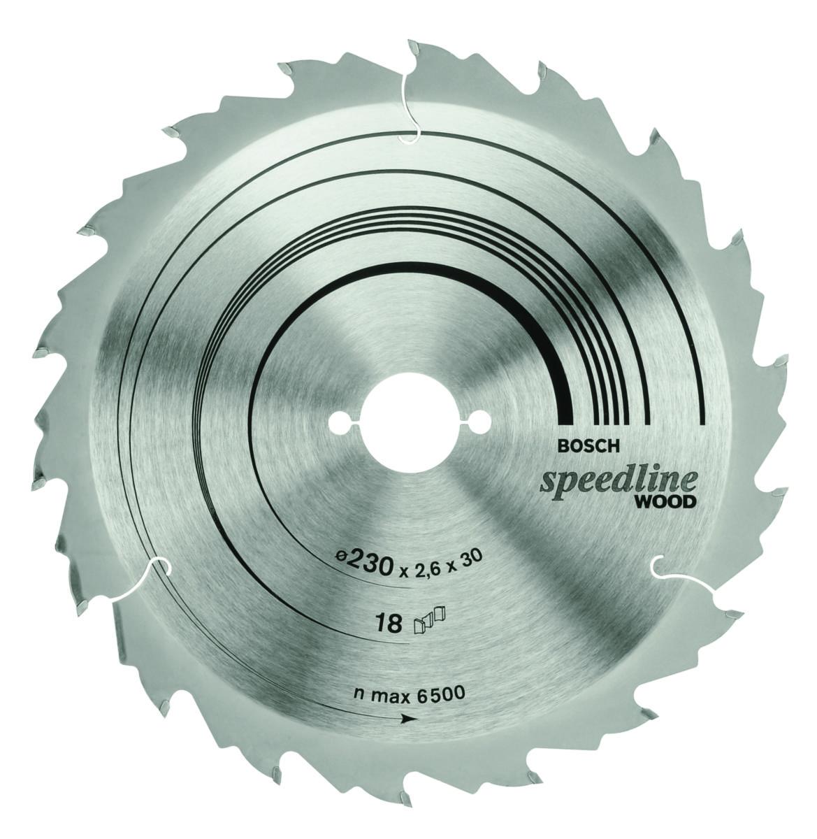 Sirkelsagblad Bosch Speedline Wood - Sirkelsagblad Speedline Wood Bosch Ø165X20/16X1.7mm. 24T