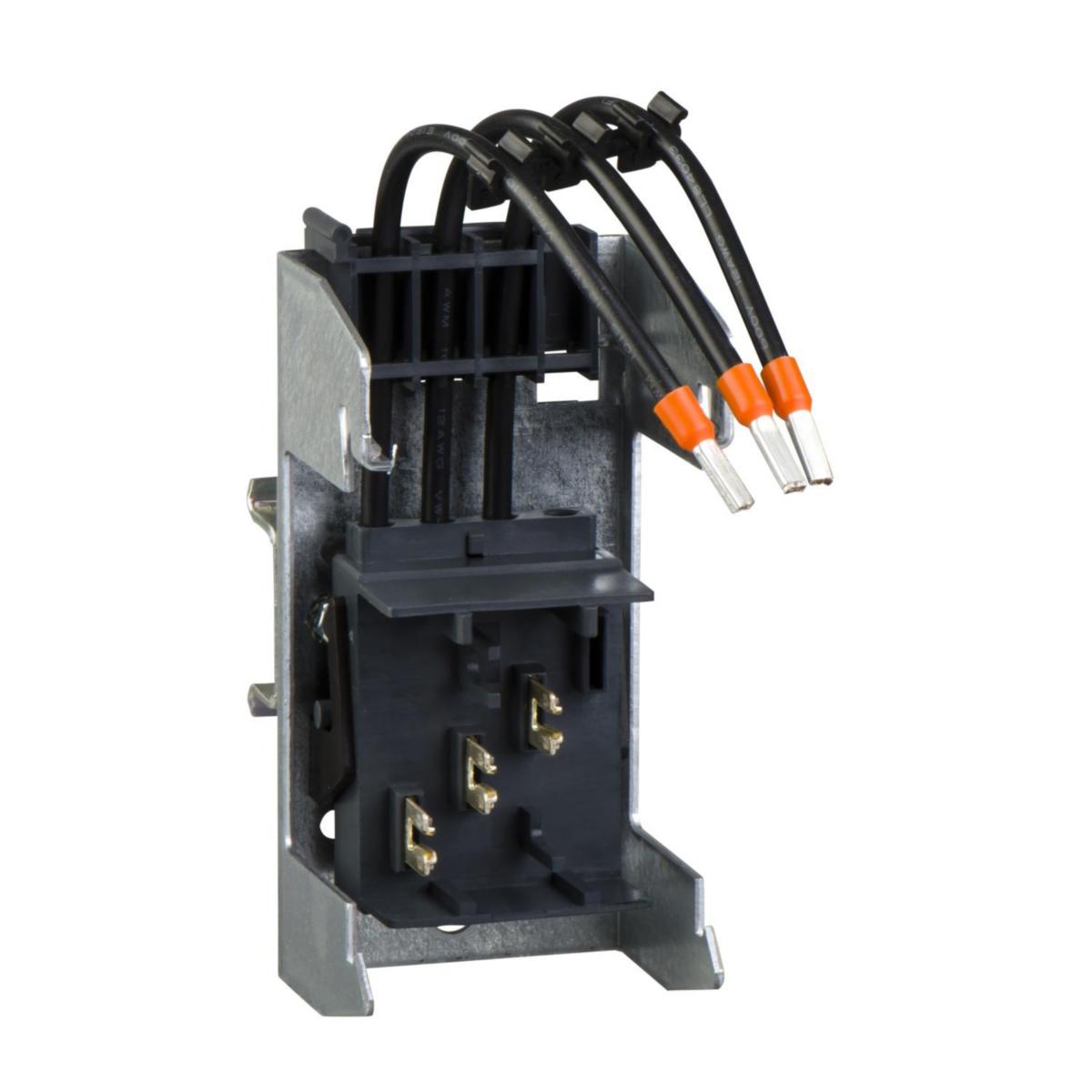 Samleskinne Schneider Montasjeplate 3P - Samleskinne Montpl 3P