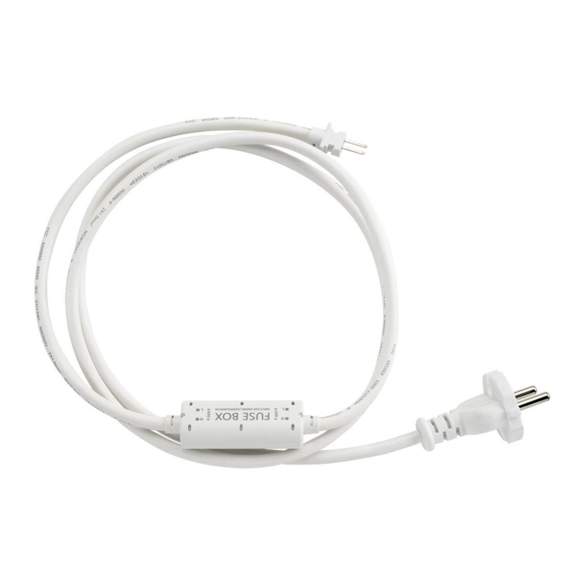 Stripline 230V Outdoor Sikring m/1,5m Kablel/pluss og 2xende - STRIPLINE 230V OUTDOOR SIKRING