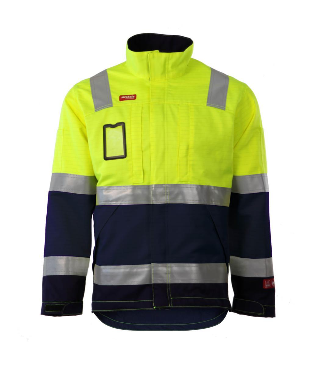 Jakke Strakofa El-line Multinorm kl.2 - Jakke FL El-line gul/mar. 48 FL HV kl.2 ATX ARC