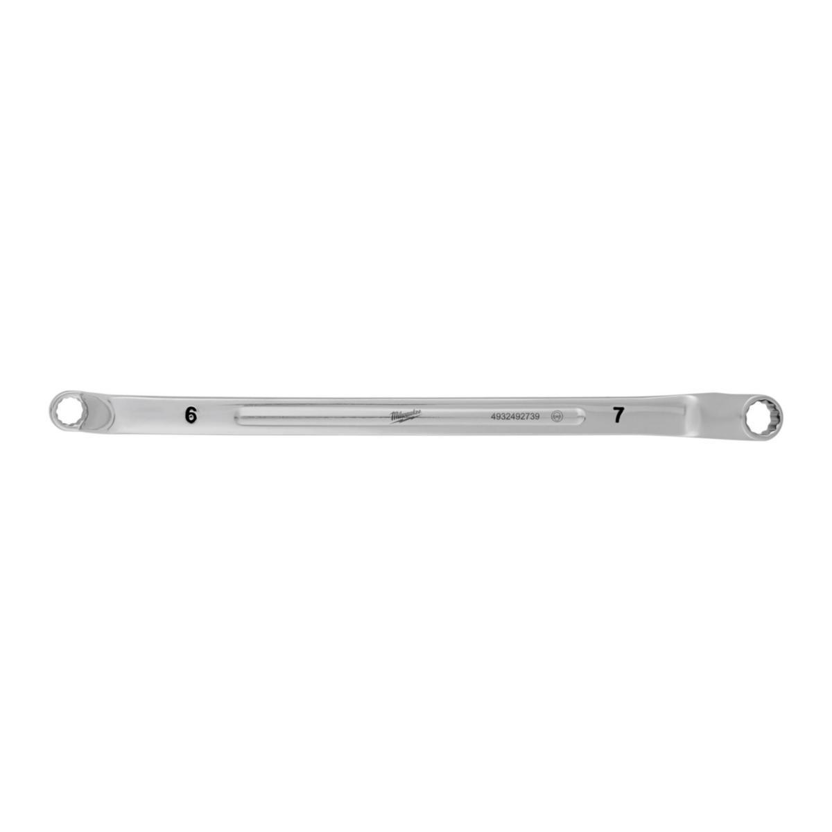 Ringnøkkel Milwaukee dobbel - Ringnøkkel dobbel Milwaukee 6x7mm