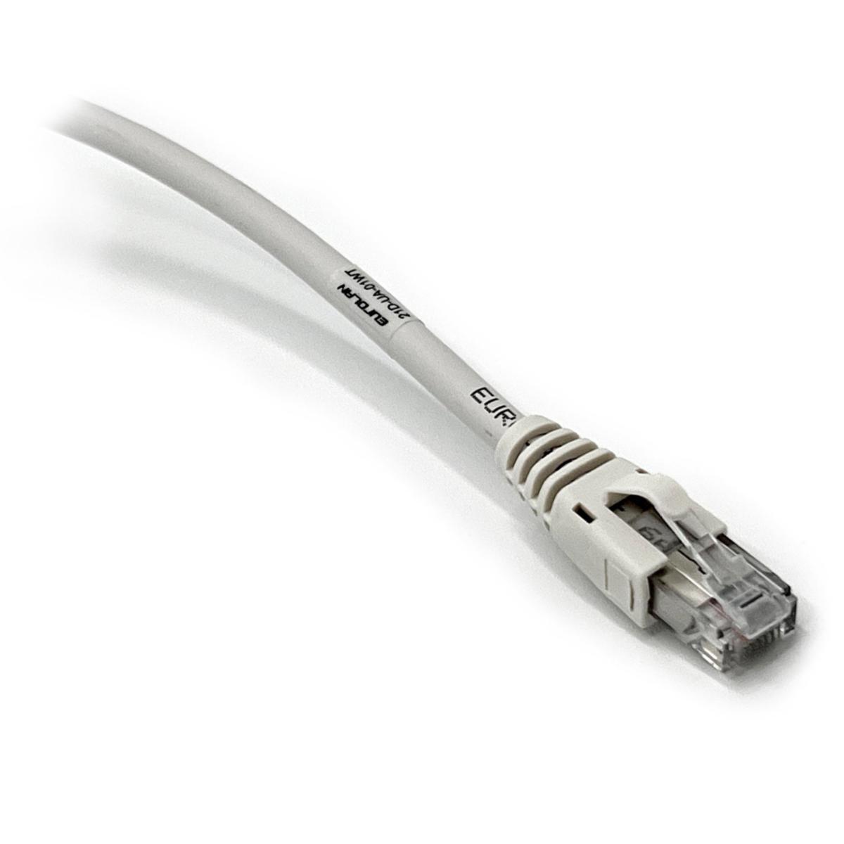 Patchesnor CAT 6A UTP LSZH Hvit Eurolan - Patchesnor CAT 6A UTP LSZH 1m Hvit