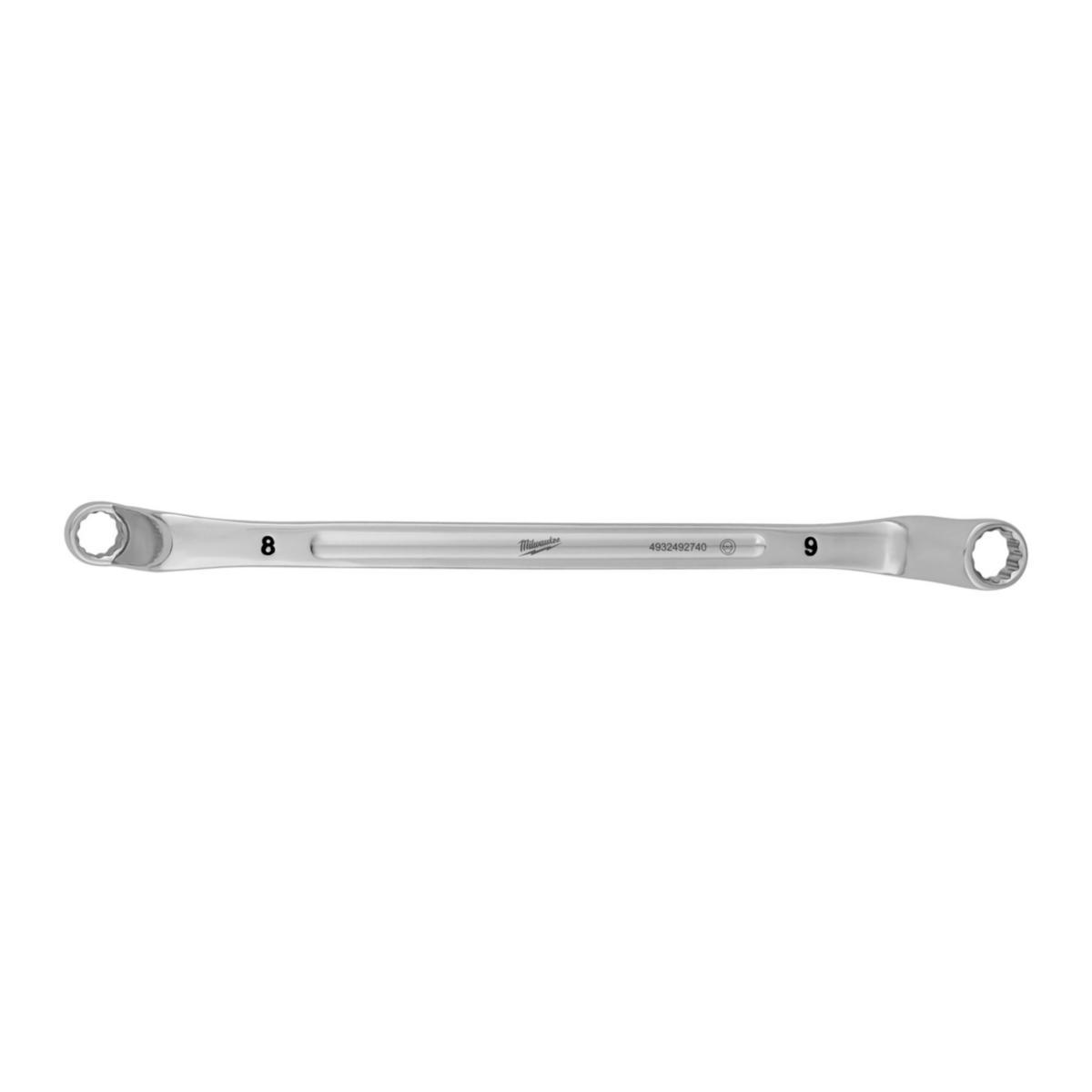Ringnøkkel Milwaukee dobbel - Ringnøkkel dobbel Milwaukee 8x9mm
