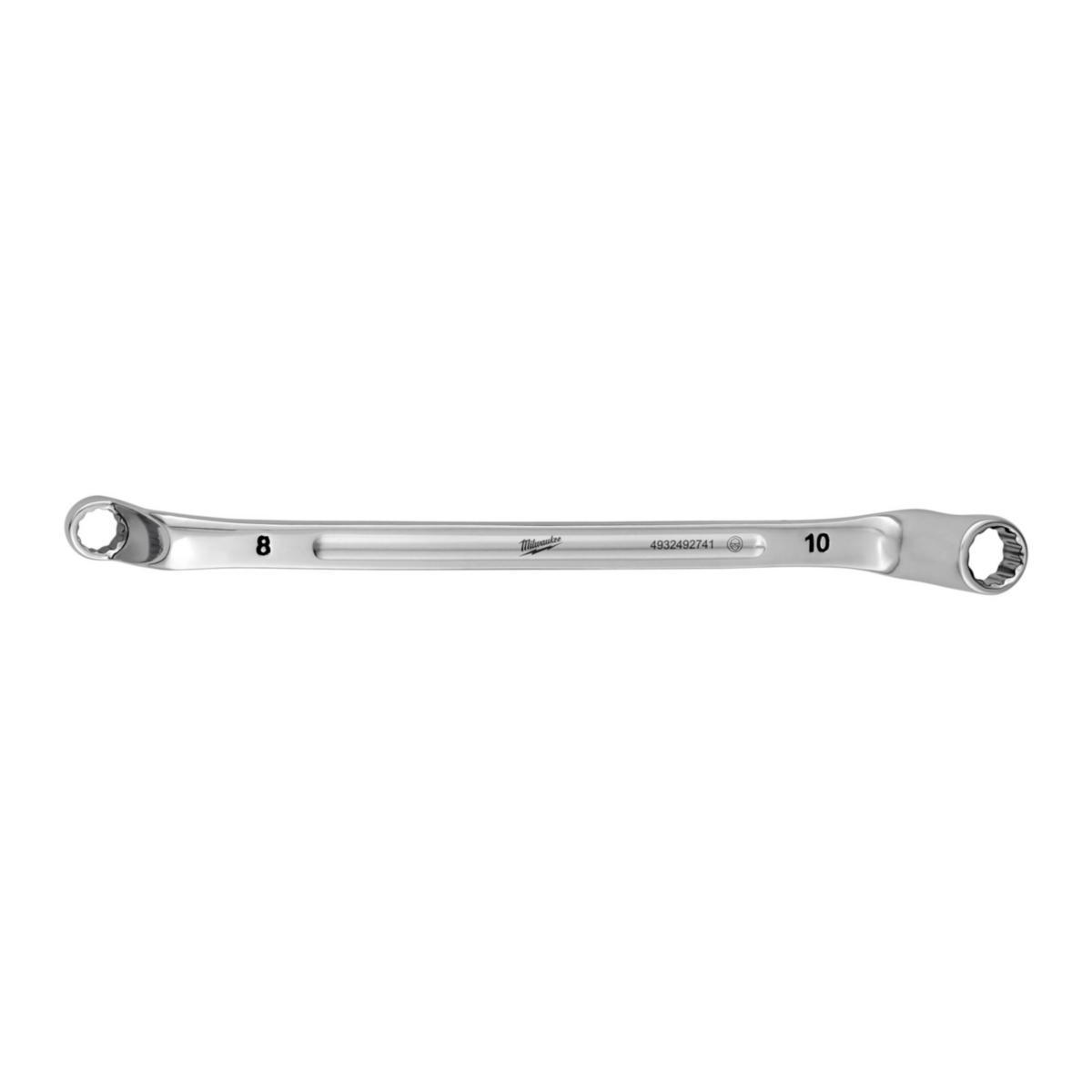 Ringnøkkel Milwaukee dobbel - Ringnøkkel dobbel Milwaukee 8x10mm