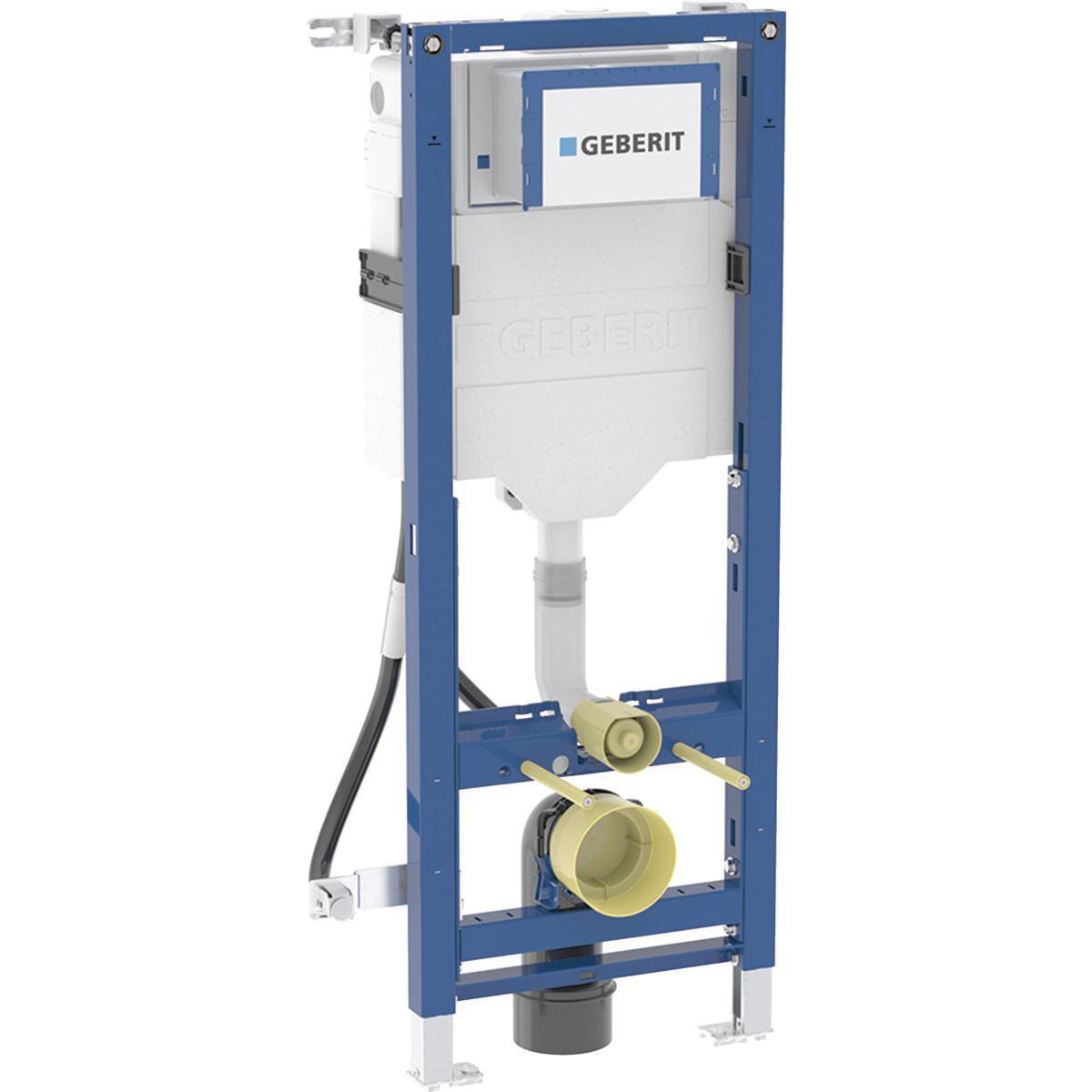 Innbygningssisterne Geberit Duofix Sigma modell frontbetjent - Duofic WC Sigma 112 cm B:42,5 frontbetj. innb,sisterne smal