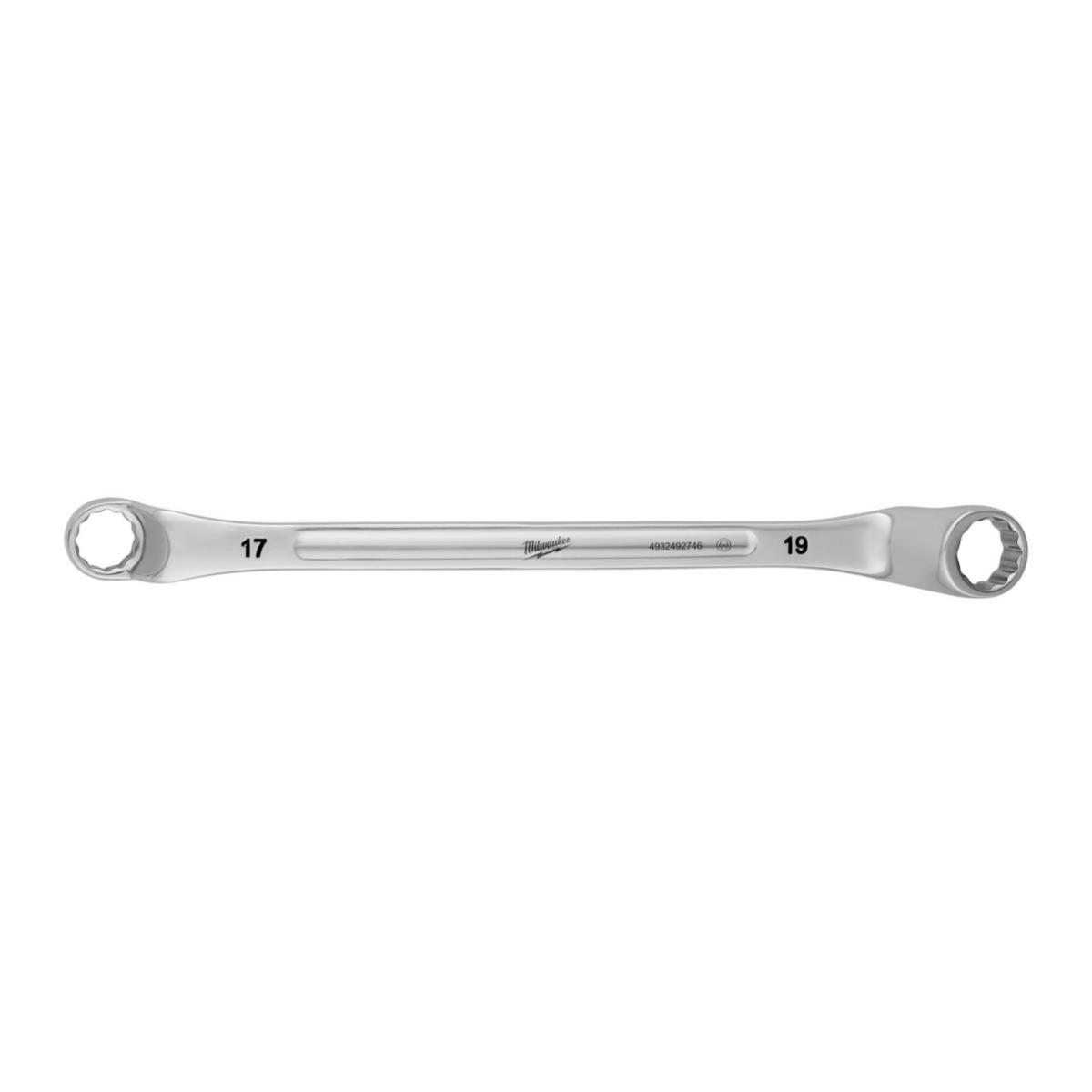 Ringnøkkel Milwaukee dobbel - Ringnøkkel dobbel Milwaukee 17x19mm