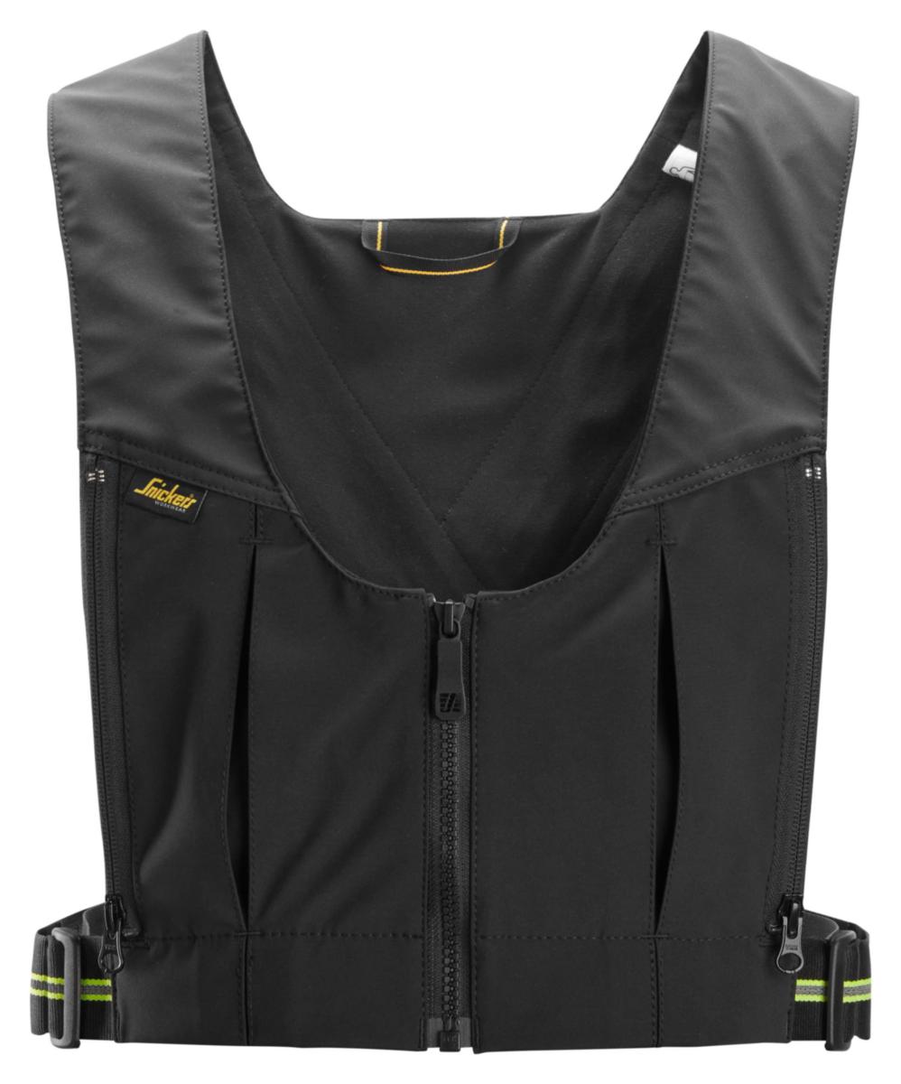 Varmevest Snickers Workwear® 5401 Q Heat - Varmevest Snickers Q Heat 5401 svart str onesize