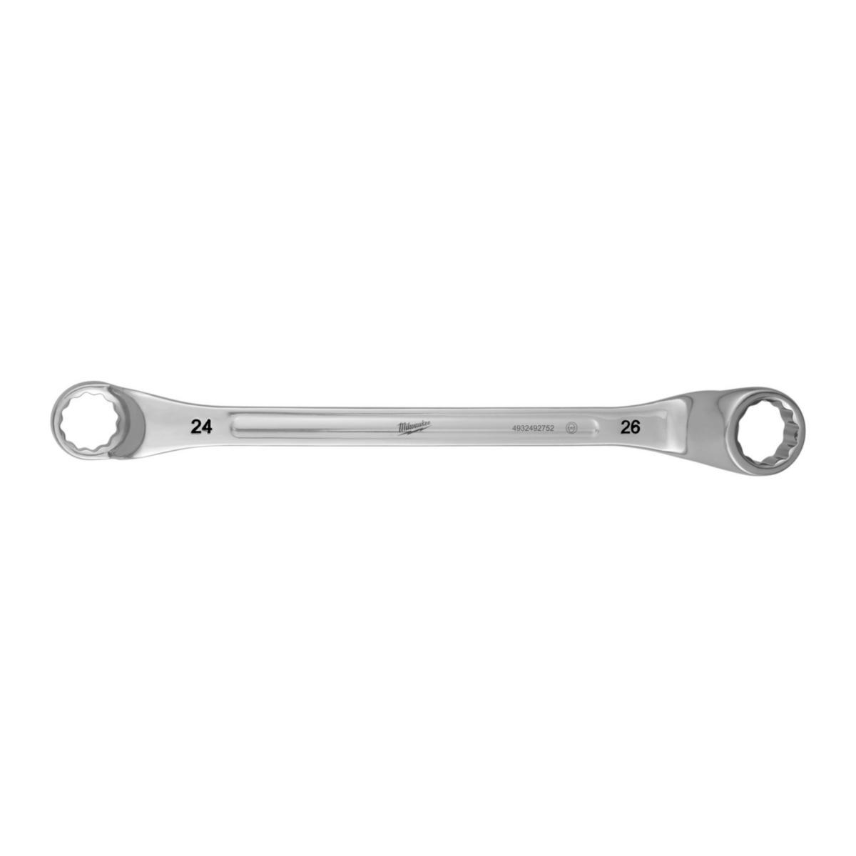 Ringnøkkel Milwaukee dobbel - Ringnøkkel dobbel Milwaukee 24x26mm