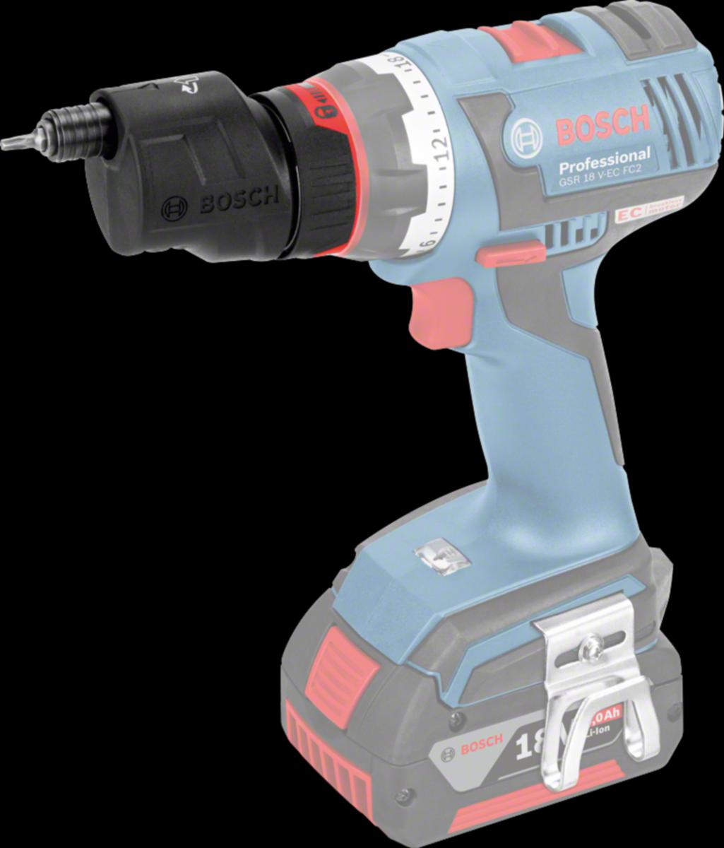FlexiClick-adapter Bosch GEA FC2 Professional - Kantskruehode GEA FC2 Bosch tilbehør GSR 18V-EC-FC2