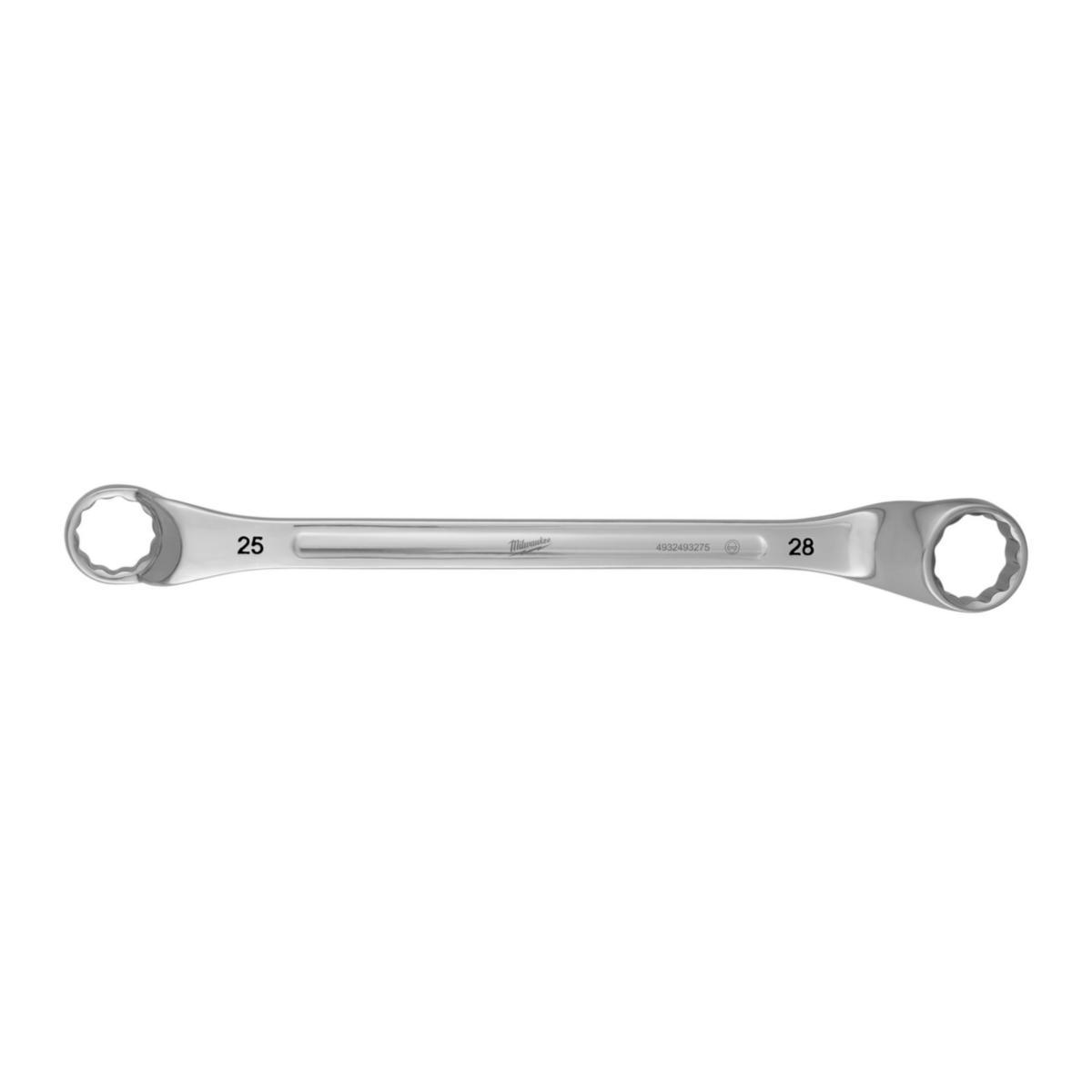 Ringnøkkel Milwaukee dobbel - Ringnøkkel dobbel Milwaukee 25x28mm