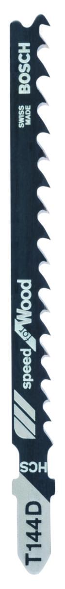 Stikksagblad Bosch HCS - Stikksagblad T 144 D Bosch Speed for Wood 100 pk