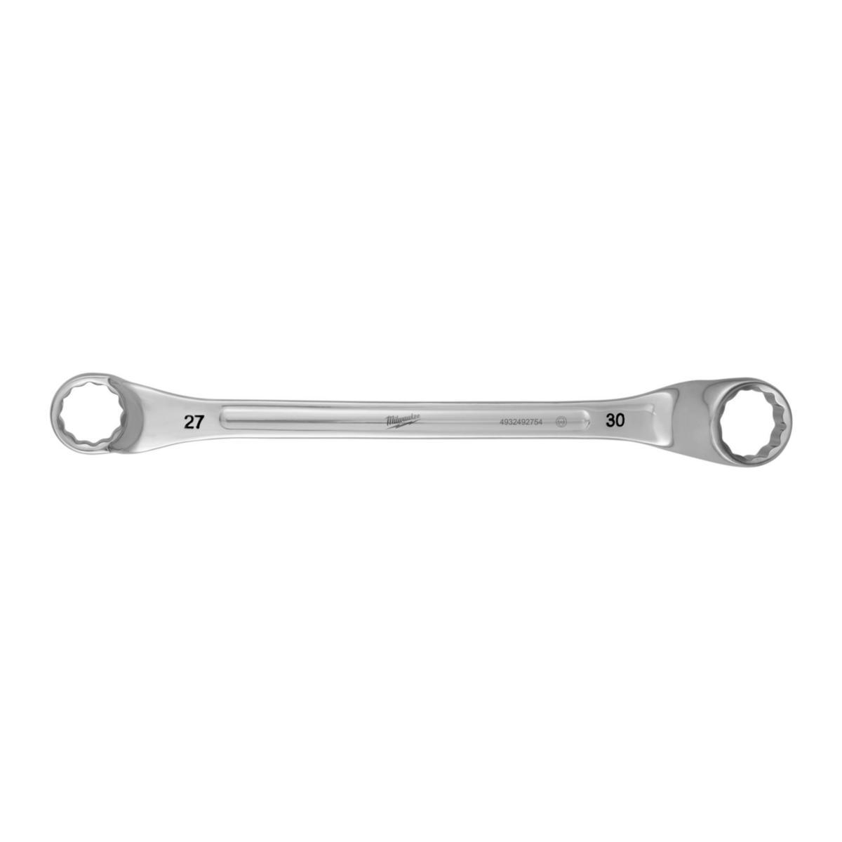 Ringnøkkel Milwaukee dobbel - Ringnøkkel dobbel Milwaukee 27x30mm