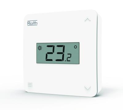 Roth Touchline termostat  24V hvit digital