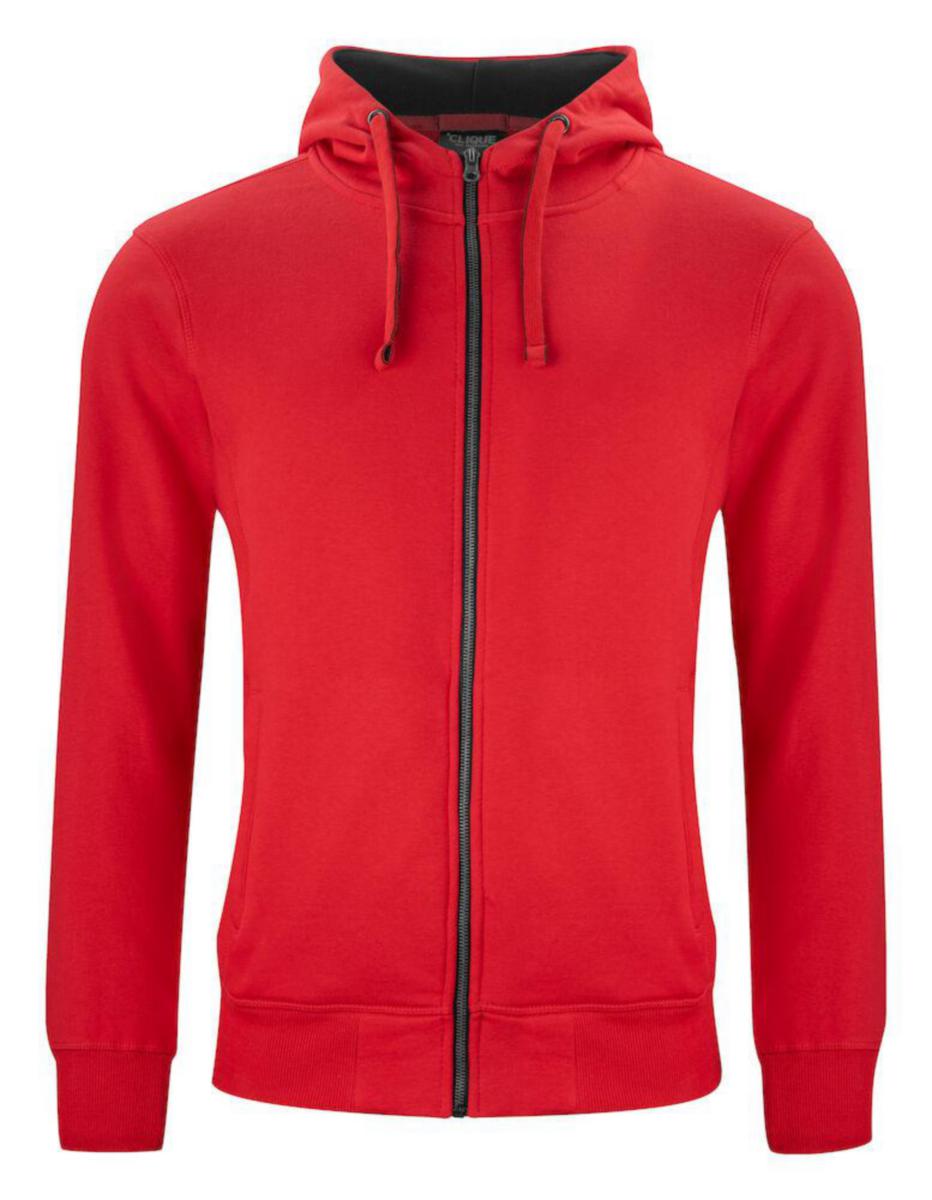 Hettejakke Clique™ Classic Hoody - Hettejakke Clique Classic rød str L