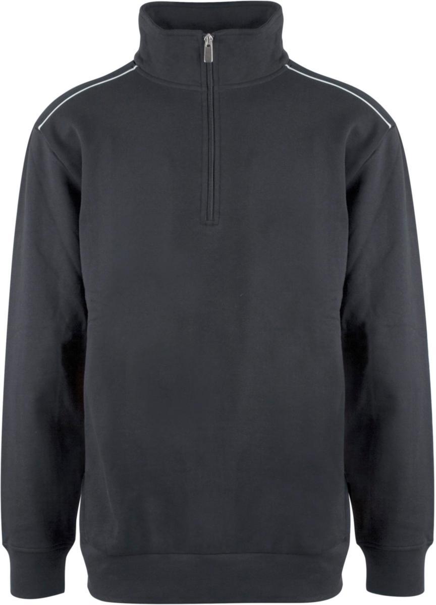 Genser med zip YOU® Dayton - Genser med zip You Dayton karbon str 3XL