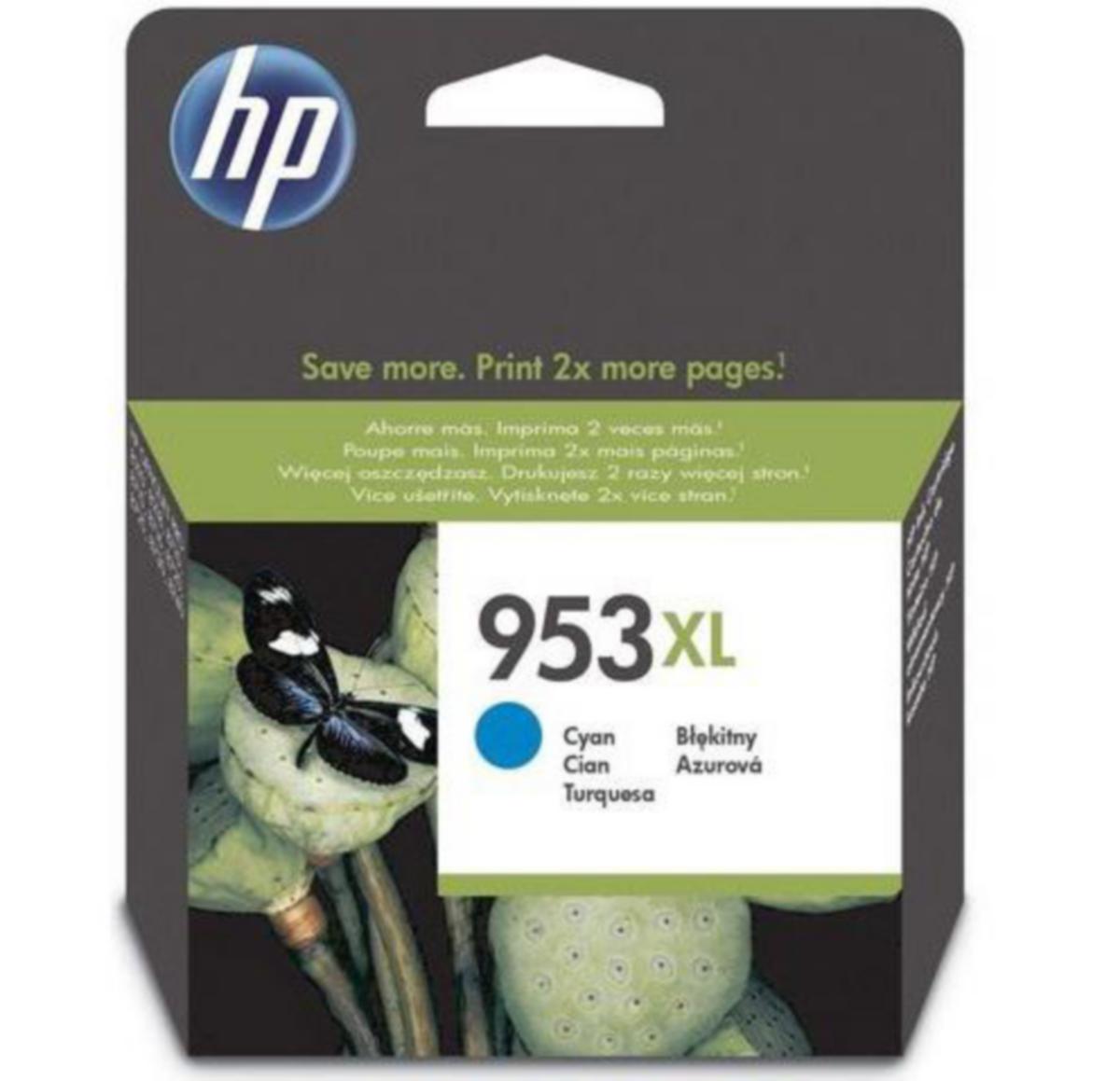 Blekk 953XL HP F6U16AE blå - Blekk 953XL HP F6U16AE blå