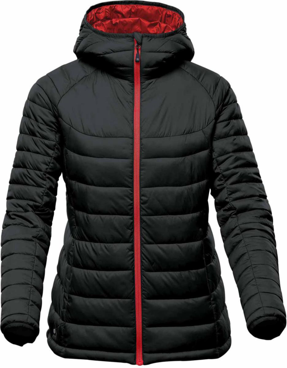 Jakke dame Stormtech Stavanger - Jakke dame Stormtech Stavanger Svart/rød str S