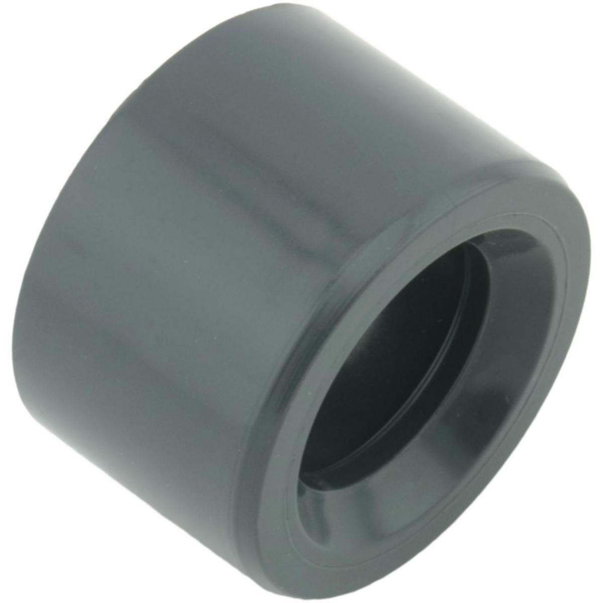 Reduksjon, kort utvendig/innvendig liming PVC, DIV - 90 x 50 mm PVC kort reduksjon DIV liming utv./innv.