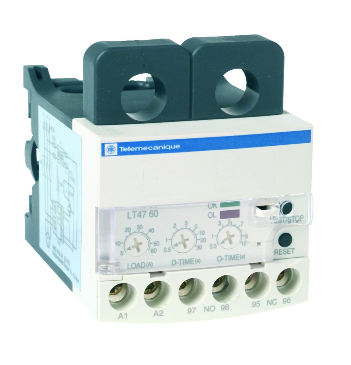 Elektronisk Relè Schneider - Elektr. rele 5-60A 220VAC.auto