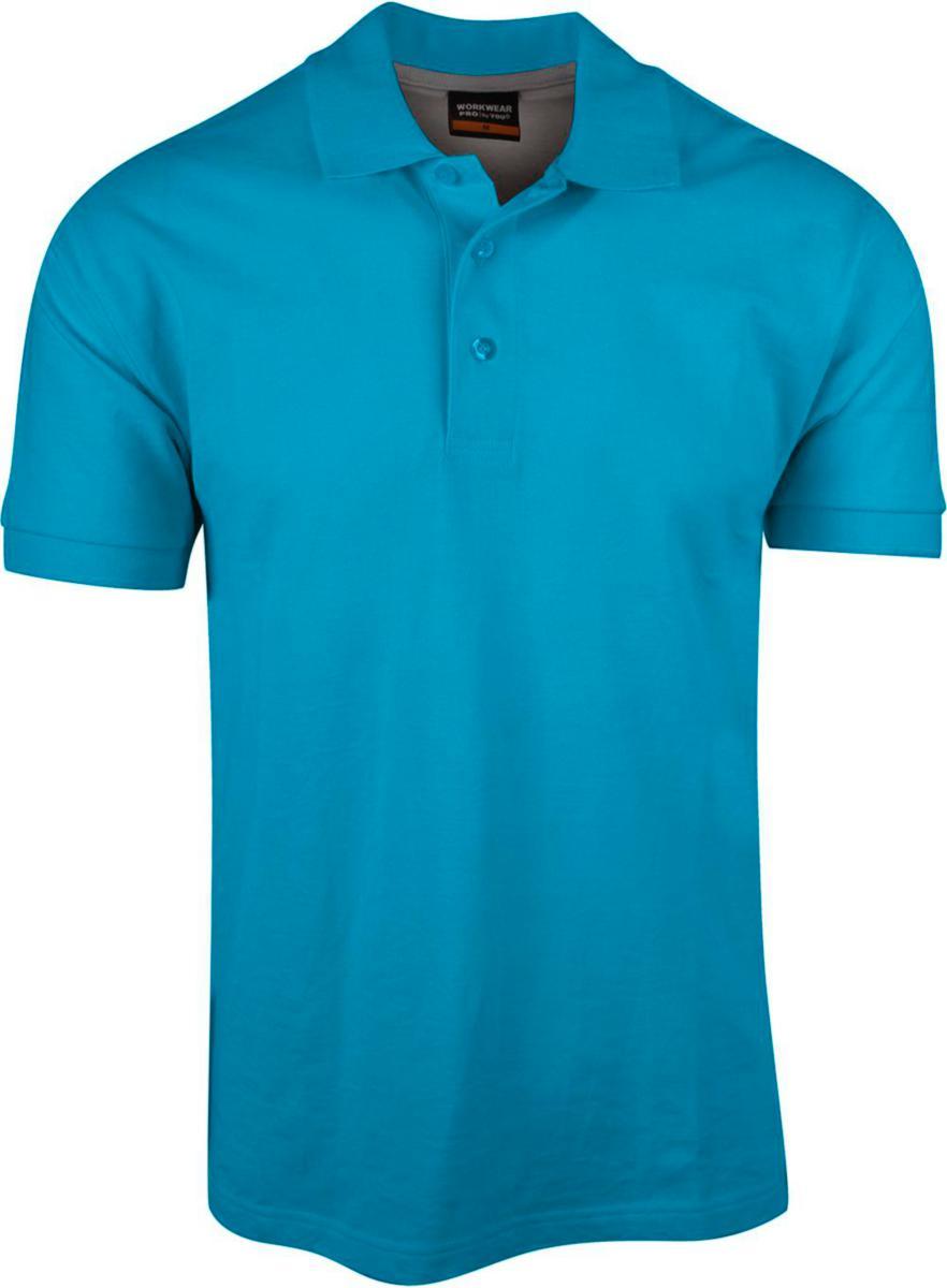 Piqueskjorte YOU® Baltimore - Piqueskjorte YOU Baltimore Turkis str XL