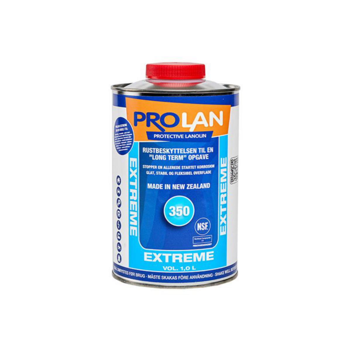 Korrosjonsbeskyttelse Prolan Lanolin - Korrosjonsbeskyttelse Lanolin Prolan Extreme 1L NSF