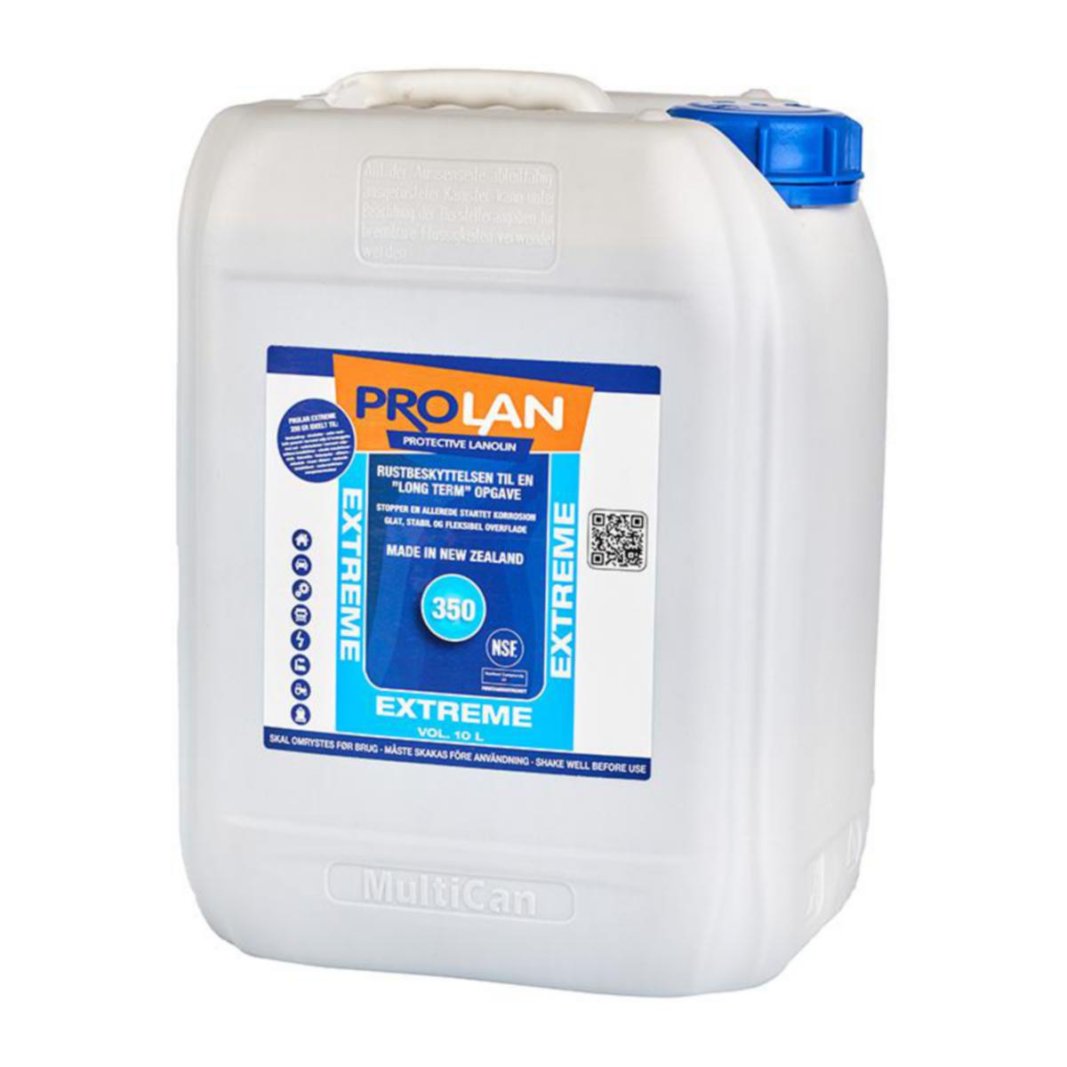 Korrosjonsbeskyttelse Prolan Lanolin - Korrosjonsbeskyttelse Lanolin Prolan Extreme 10L NSF