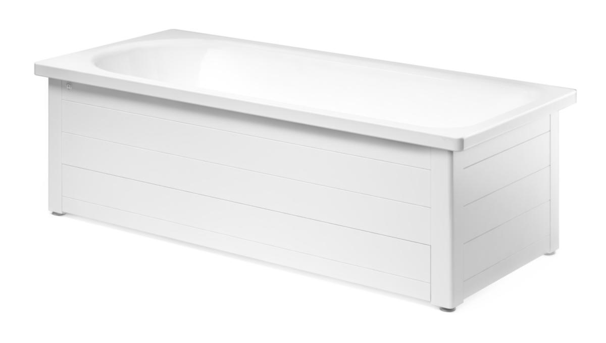 Helfrontstativ for badekar, Gustavsberg - GB Helfrontsstativ 7416. hvit 1600x700