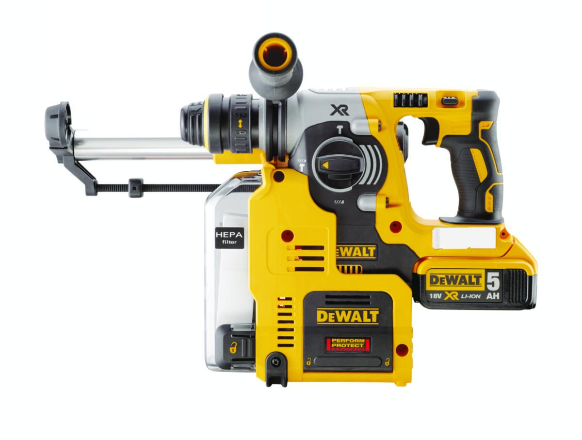 Borhammer Dewalt DCH275P2-QW - Borhammer DCH275P2 SDS+ DeWalt 18V 5.0Ah koffert