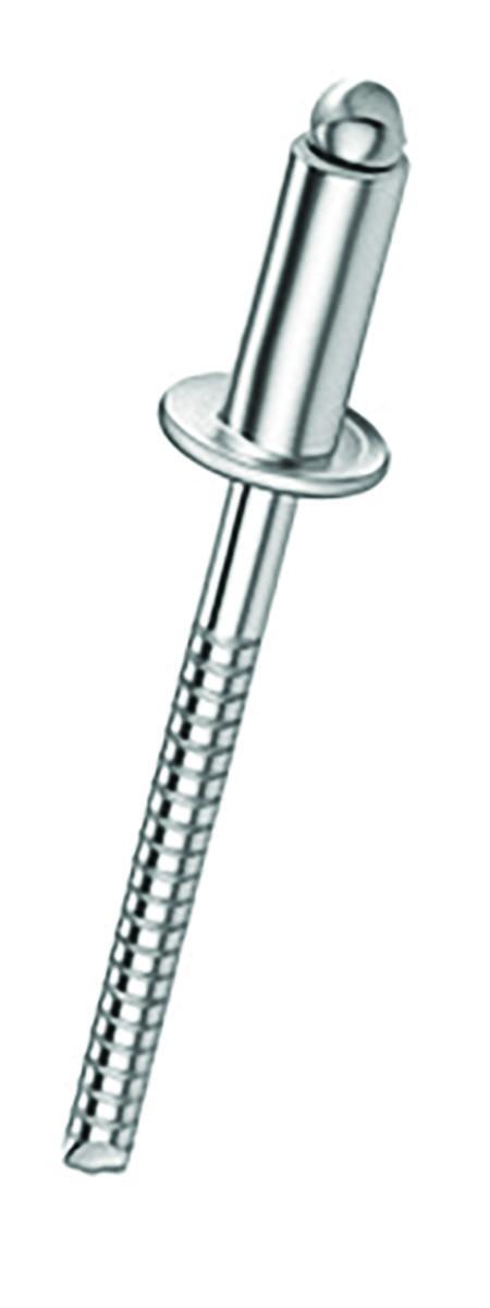 Blindnagle Stanley åpen Q-standard Rustfri - Blindnagle 4.8X10 A4/A4 DH syrefast åpen Q-Standard